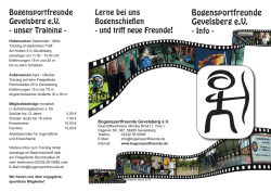 downloaden - Bogensportfreunde Gevelsberg
