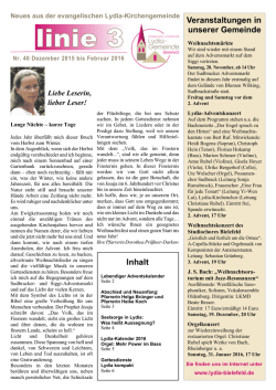 GMB 40 Dez 2015 - Lydia