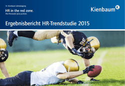 HR-Trendstudie 2015