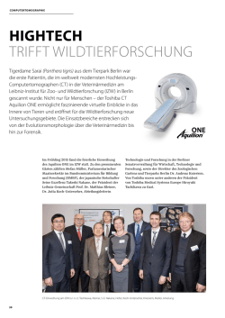 hightech trifft wildtierforschung