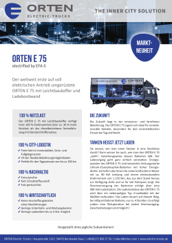 DE Datenblatt E 75 - Orten Electric Trucks