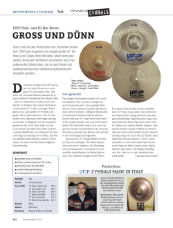 GROSS UND DÜNN