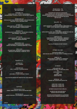 DUITSE lunchkaart PAAL6 - DUITS LUNCH EN DINER OP 1 KAART