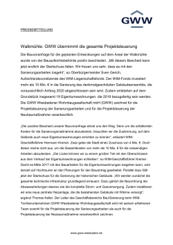PM Walkmühle 2016 - GWW Wiesbadener Wohnbaugesellschaft mbH