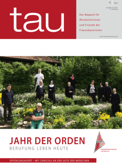 JAHR DER ORDEN - Franziskanerinnen von V&ouml;cklabruck