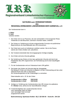 LRK-Ordenssatzung
