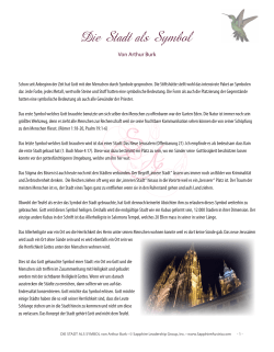 Die Stadt als Symbol - Sapphire Austria Home
