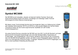 Datenblatt Symbol MC3000