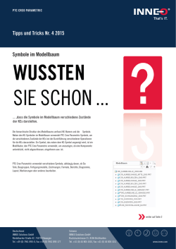 Symbole im Modellbaum