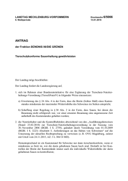Drucksache 6/5066 - Landtag Mecklenburg Vorpommern