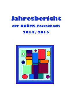 Jahresbericht NMS Pottschach