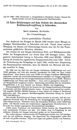 12 Jahre Erfahrungen auf dem Gebiete der chronischen