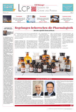 Regelungen beherrschen die Pharmalogistik - Frigo