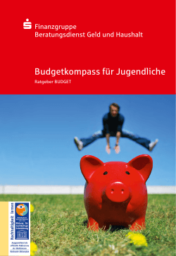 Budgetkompass für Jugendliche