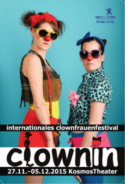 internationales clownfrauenfestival 27.11. - 05.12