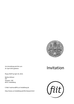 Invitation