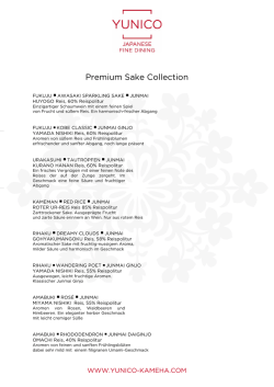 Premium Sake Collection