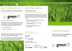GREEN IT