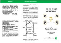 ihre Anreise - Deres ankemst