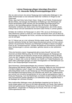 Dr. Alexander Saftig Ehrenkn&uuml;ppeltr&auml;ger 2016
