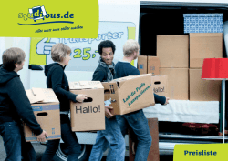 Preisliste - studibus.de