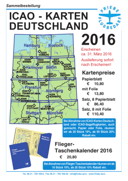 icao - karten deutschland