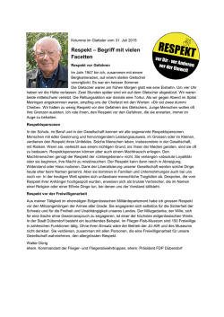 Walter D&uuml;rig, ehem. Kommandant der Flieger