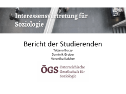 Jahresbericht 2015
