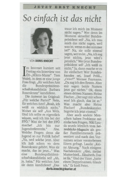 Jetzt erst Knecht