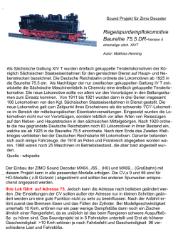 Funktionstastenbelegung ZIMO-Dekoder