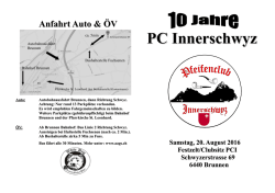Informationen zum Jubiläumsrauchen