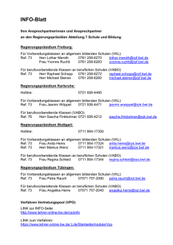 INFO-Blatt - LEHRER-ONLINE-BW