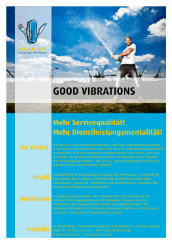 "Good Vibrations".