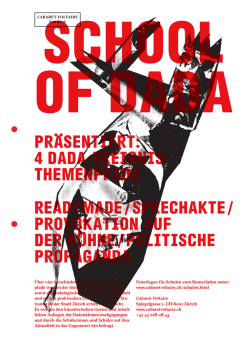 PRÄSENTIERT: 4 DADA-EREIGNIS