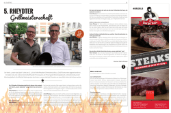 5. RHEYDTER Grillmeisterschaft - unsere