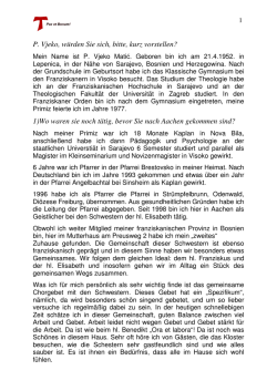 Interwiu 1 - Schwestern der heiligen Elisabeth