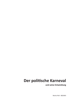 Der politische Karneval