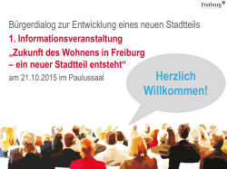 Herzlich Willkommen!