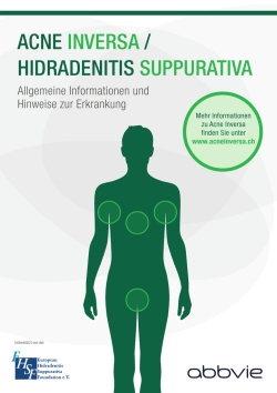 ACNE INVERSA / HIDRADENITIS SUPPURATIVA