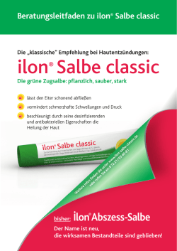 PDF 5,3 MB - ilon Salbe classic