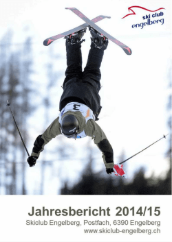 Jahresbericht 2014/15