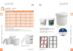 Eimer/K anister - buckets/plastic canister Eimer/K anister