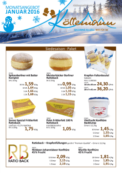 JANUAR 2016