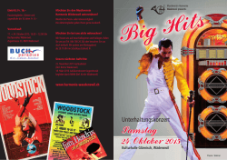 Prospekt A5 Big Hits 08-15.indd - Musikverein Harmonie Wädenswil