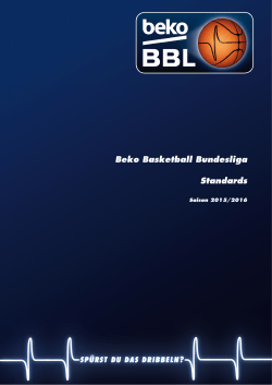 Beko BBL-Standards 2015-2016