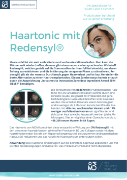 Haartonic mit Redensyl - mdm cosmetic products