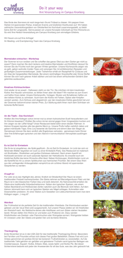 Herbstevents Campus Kronberg