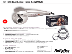 C1101E Curl Secret Ionic Pearl White - friseur