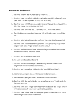 Kommentar Mathematik