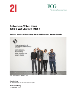 BC21 Art Award 2015